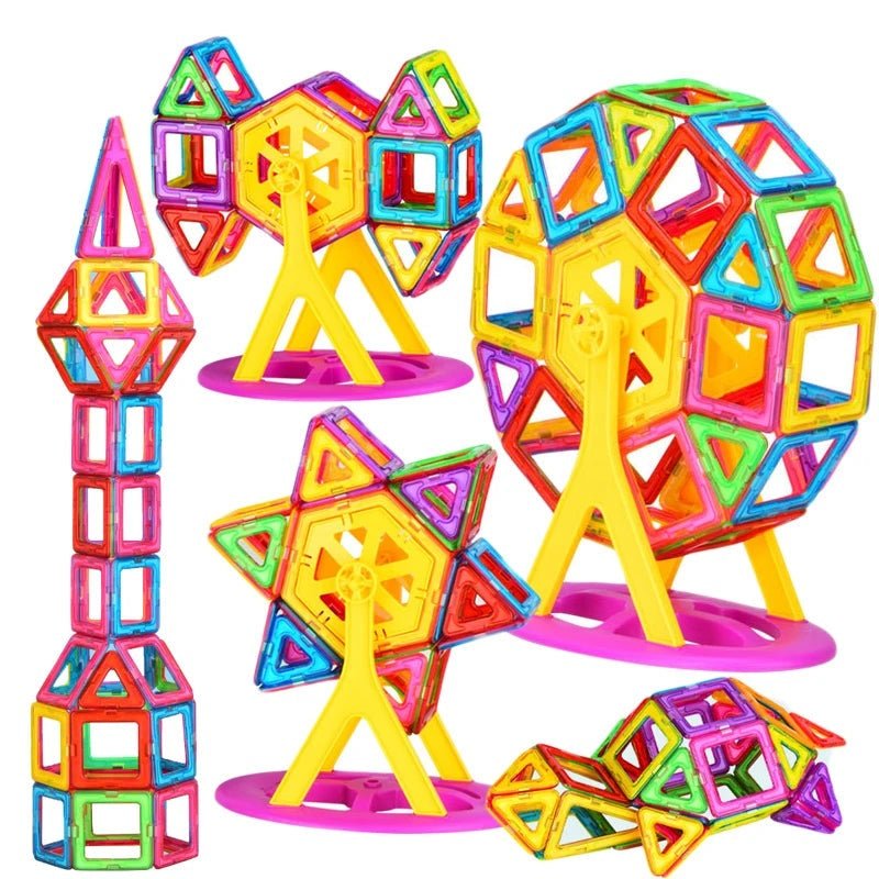 MagnoBuild Creative Magnetic Building Blocks For Kids | Temsk