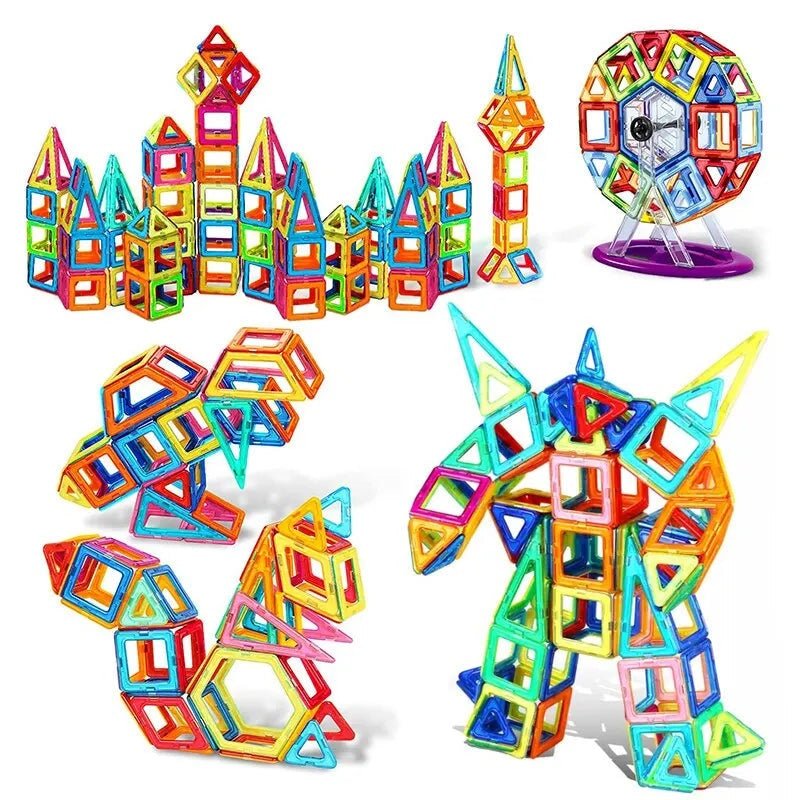 MagnoBuild Creative Magnetic Building Blocks For Kids | Temsk