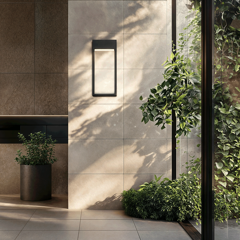 Nysa Nordic Outdoor Wall Light LED Garden Lamp For Patio Decor | Temsk