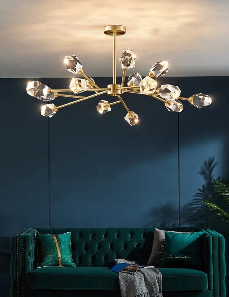 Aurelia Crystal Pendant Light With Modern Design And Bright Beams | Temsk