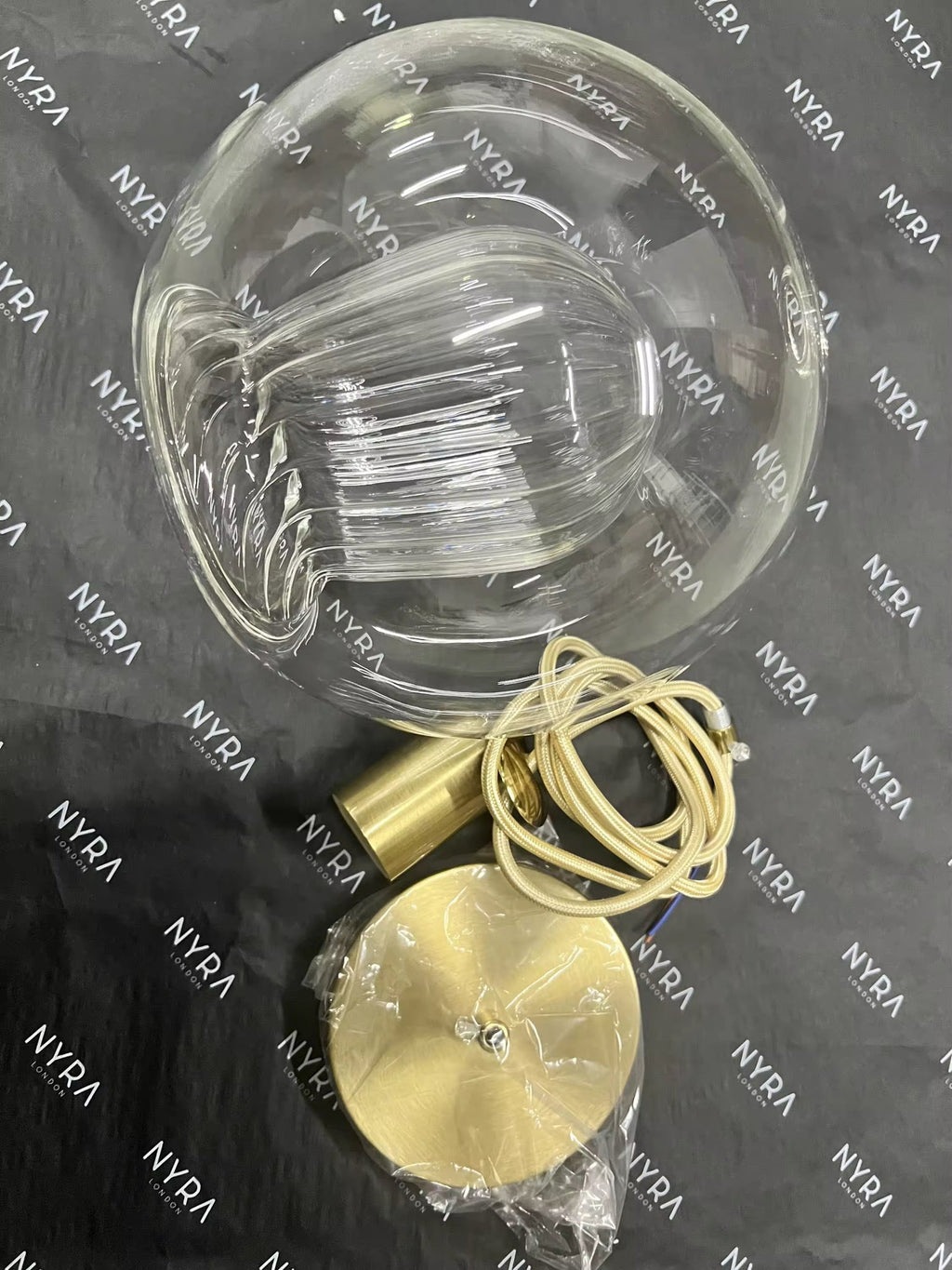 Nova Glass Bubble Pendant Light With Handblown Double Orbs | Temsk