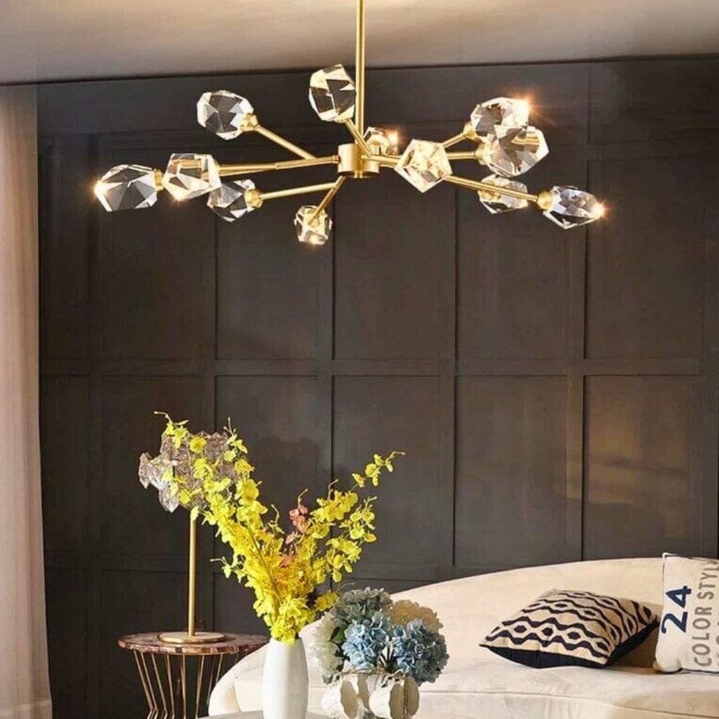 Aurelia Crystal Pendant Light With Modern Design And Bright Beams | Temsk