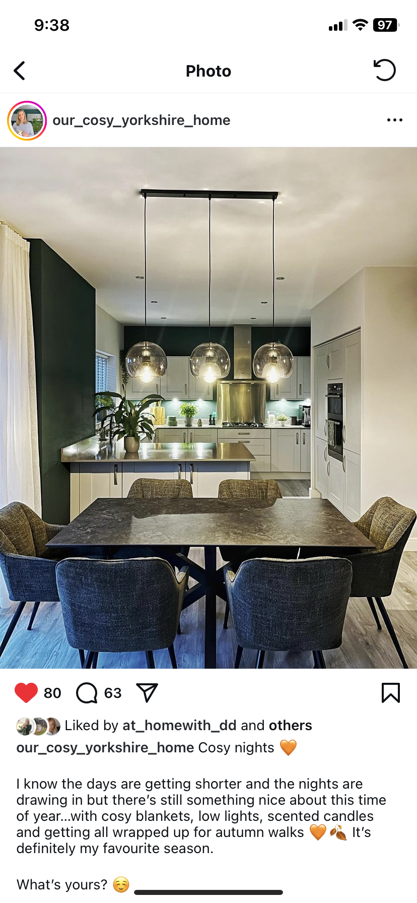 Lampade a sospensione Aurelia in vetro per cucine moderne e altro | Temsk