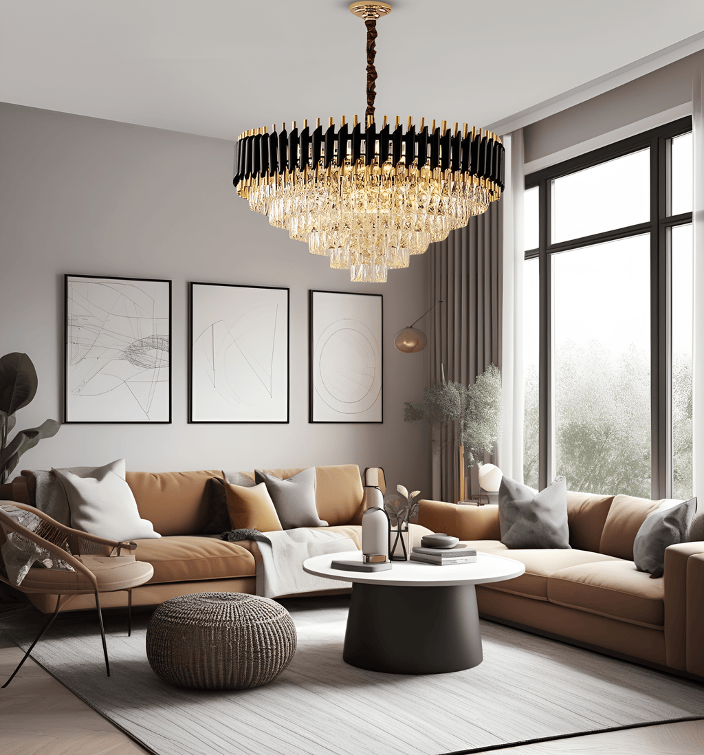 Aurelius Chandelier Collection with Adjustable Cords and Shade Options | Temsk