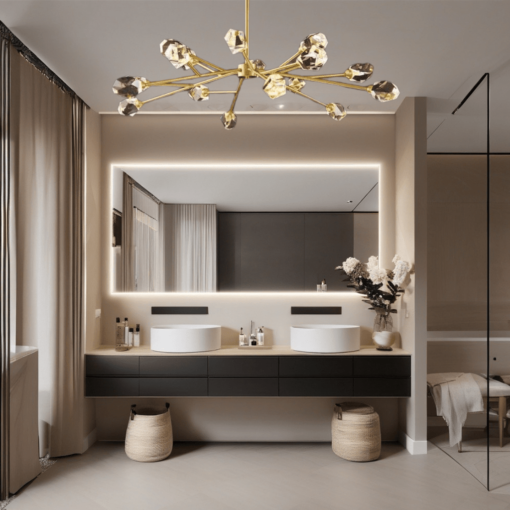 Aurelia Crystal Pendant Light With Modern Design And Bright Beams | Temsk