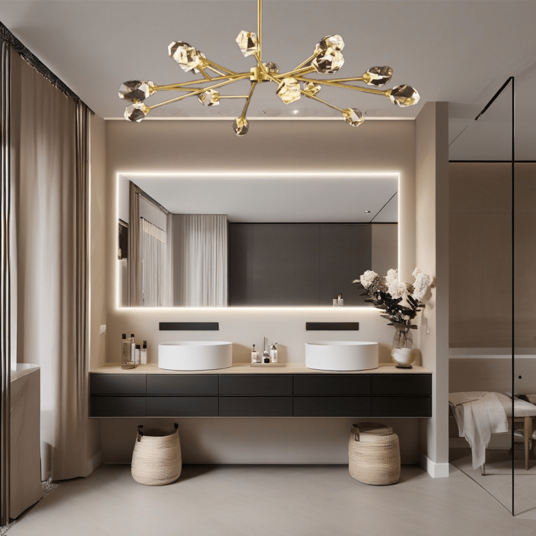 Aurelia Crystal Pendant Light With Modern Design And Bright Beams | Temsk