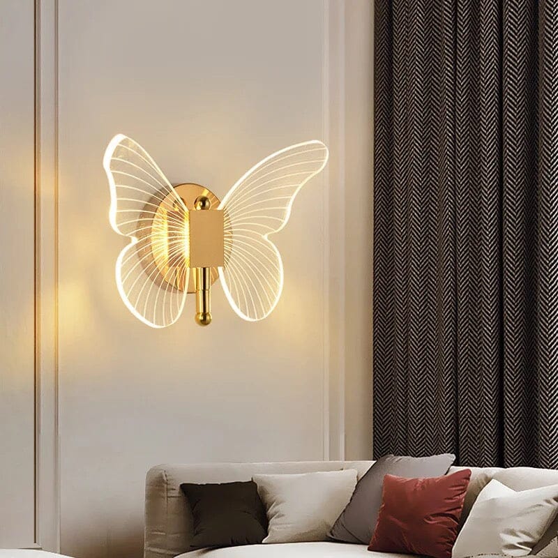LumaWing Butterfly LED Wall Light Collection With Soft Glow | Temsk