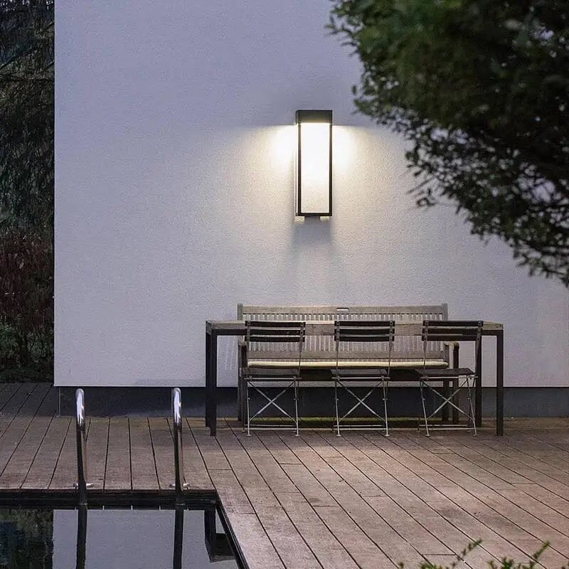 Nysa Nordic Outdoor Wall Light LED Garden Lamp For Patio Decor | Temsk