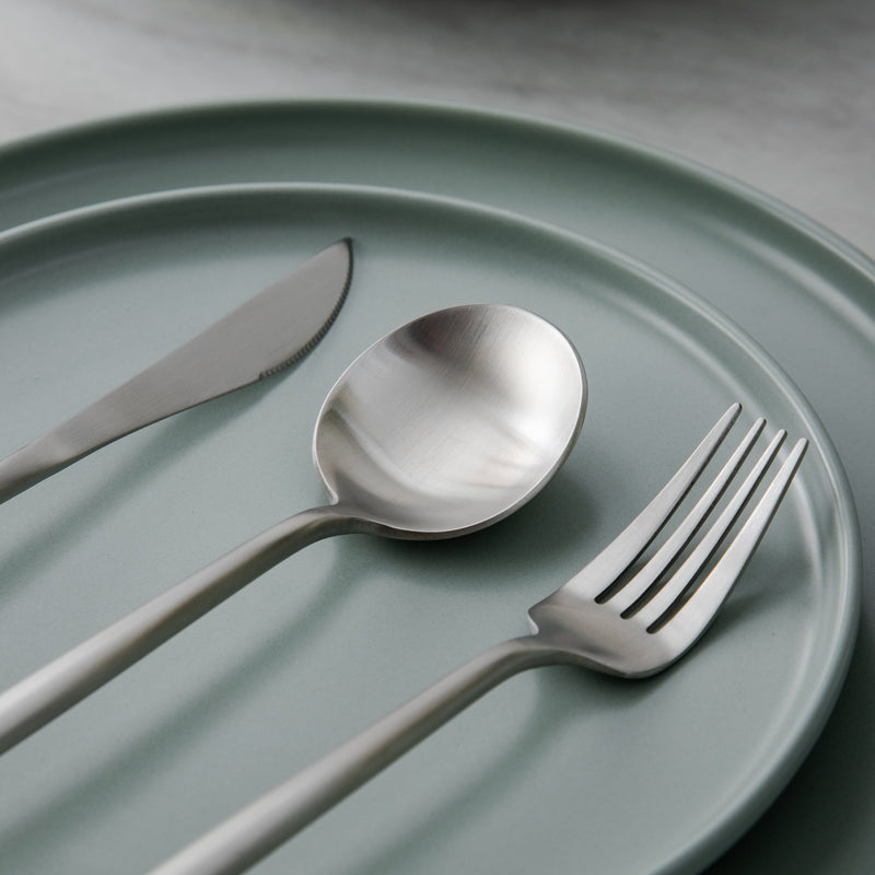 Daily Dining Flatware In Clean Minimalist Style For Everyday Use | Temsk