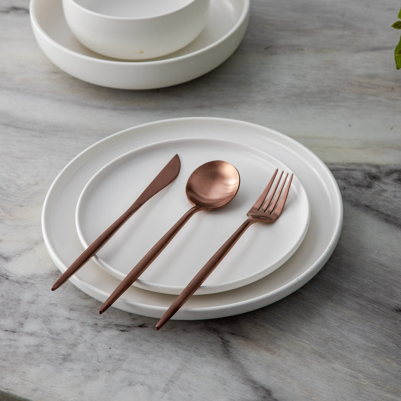 Daily Dining Flatware In Clean Minimalist Style For Everyday Use | Temsk