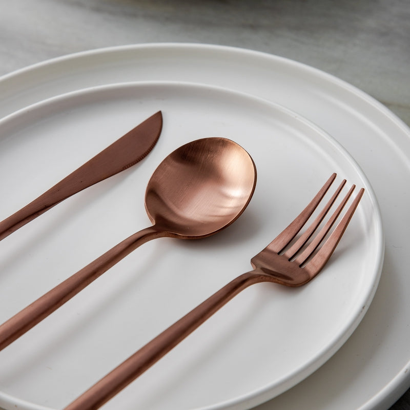 Daily Dining Flatware In Clean Minimalist Style For Everyday Use | Temsk