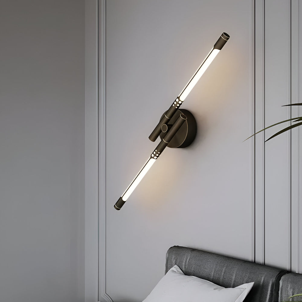 Innenraum LED-Wandlampe aus Metall und Acryl für den Hausgebrauch | Temsk