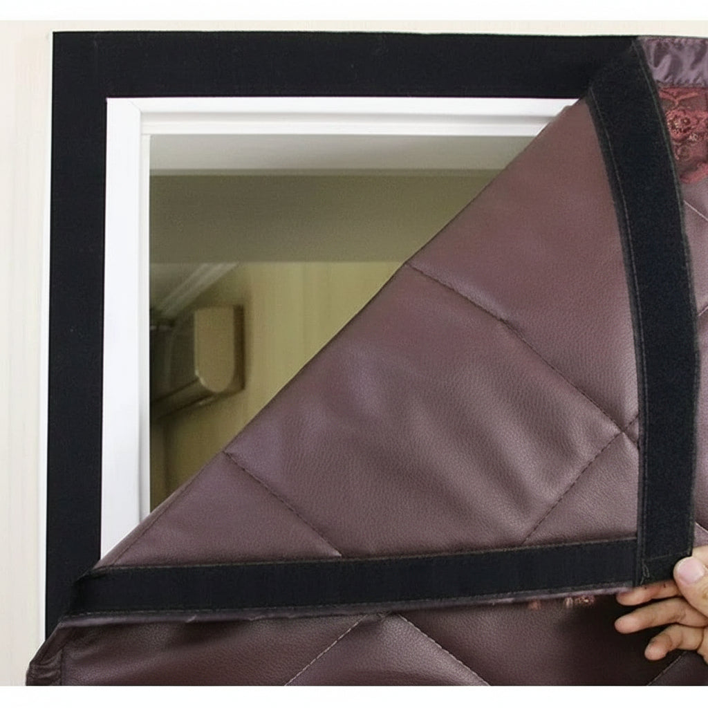 Magnetic Insulated Thermal Door Curtain To Block Drafts And Improve Comfort | Temsk