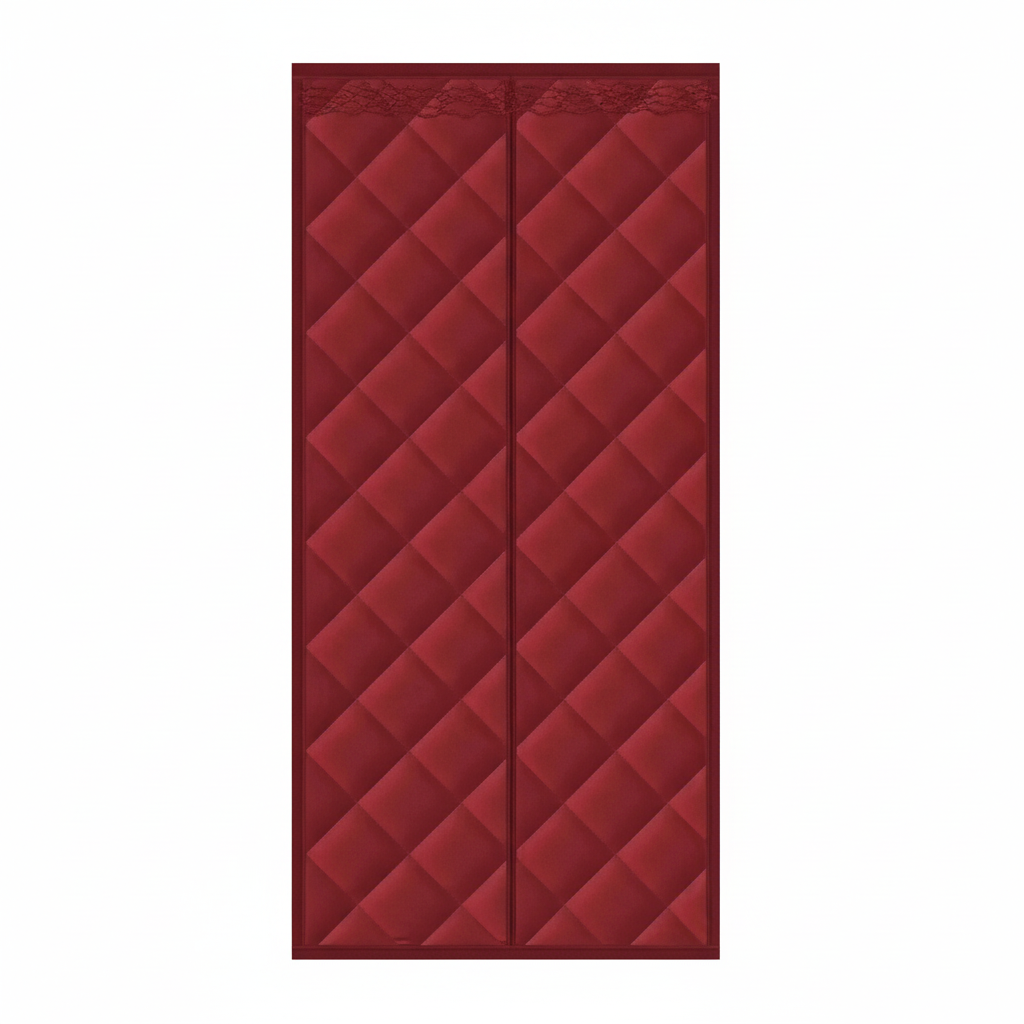 Magnetic Insulated Thermal Door Curtain To Block Drafts And Improve Comfort | Temsk
