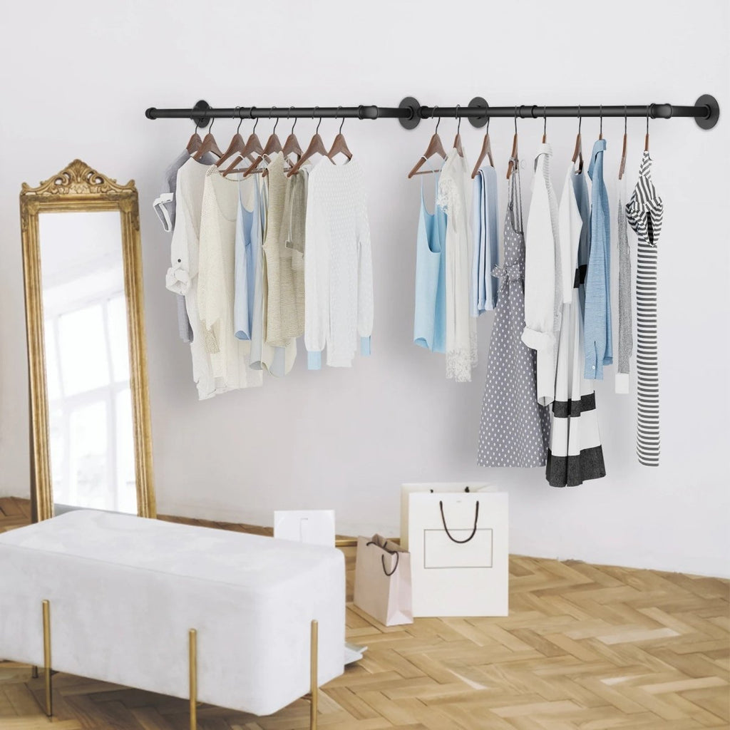 Werkline Industrial Style Wall Mounted Clothes Rail | Temsk