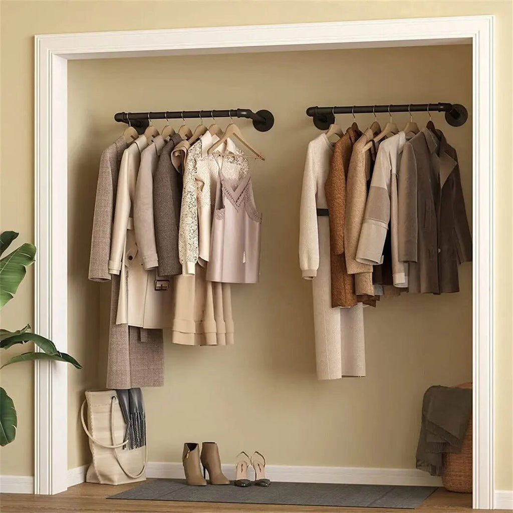 Werkline Industrial Style Wall Mounted Clothes Rail | Temsk