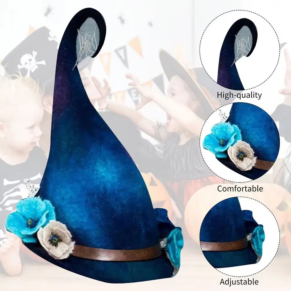 Moonspire Handcrafted Witch Hat For Halloween Parties | Temsk