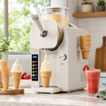 Zwei-in-eins-Maschine für gefrorene Leckereien für Slush und Eiscreme | Temsk