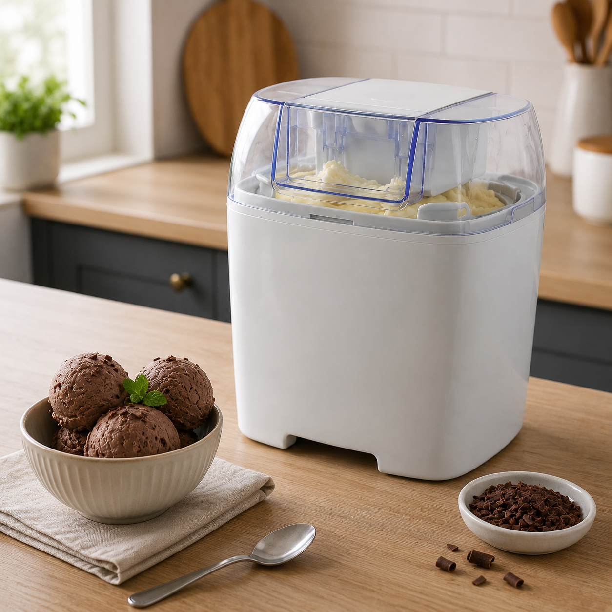 Maschine für hausgemachte gefrorene Desserts wie Eiscreme und Sorbet | Temsk