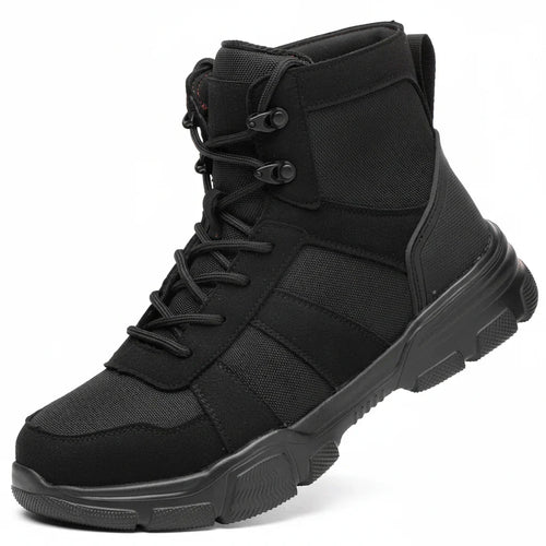 IronGuard Pro Indestructible Work Shoes With Steel Toe Protection By Temsk For Industrial Use