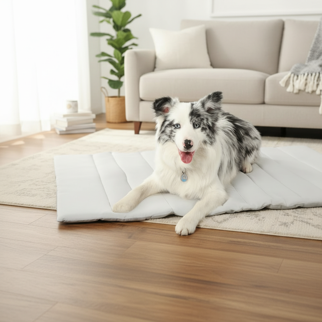 CoolPaws Self Cooling Dog Mat For Hot Summer Days Outdoor | Temsk