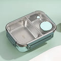 Isolierter Edelstahl-Lunchbehälter mit auslaufsicherem Deckel | Temsk