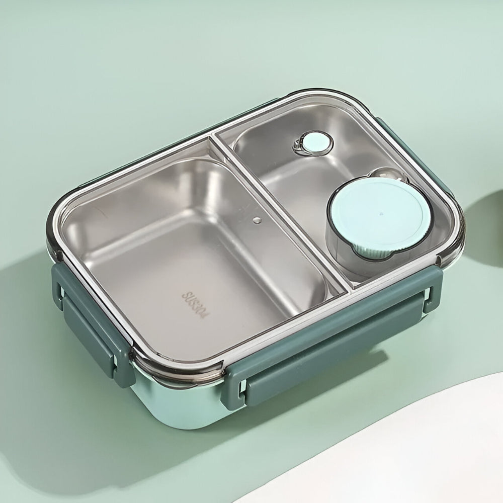 Isolierter Edelstahl-Lunchbehälter mit auslaufsicherem Deckel | Temsk