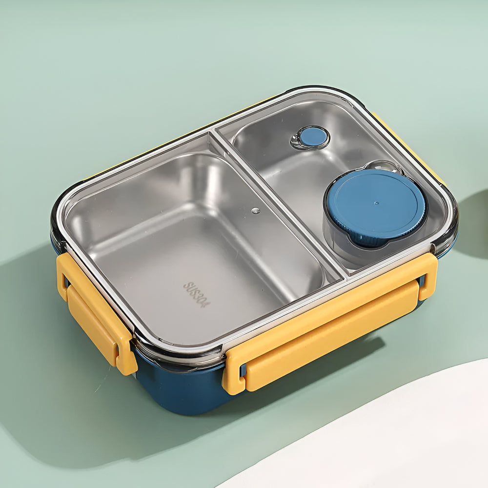 Isolierter Edelstahl-Lunchbehälter mit auslaufsicherem Deckel | Temsk