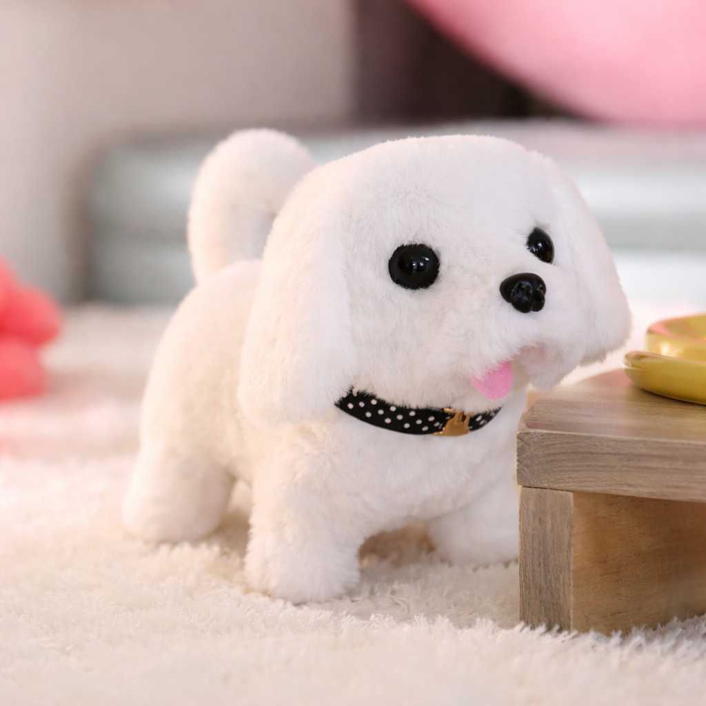 Robot Dog Plush Interactive Realistic Walking Toy For Kids | Temsk