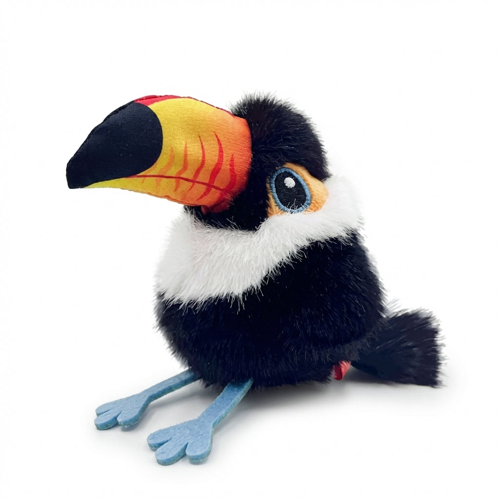 Interactive Flapping-Wing Bird Cat Toy USB-C Rechargeable (Cuckoo, Marsh Tit, Parrot) | Temsk