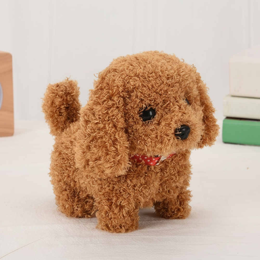 Walking Puppy Plush Toy For Kids With Interactive Sound | Temsk