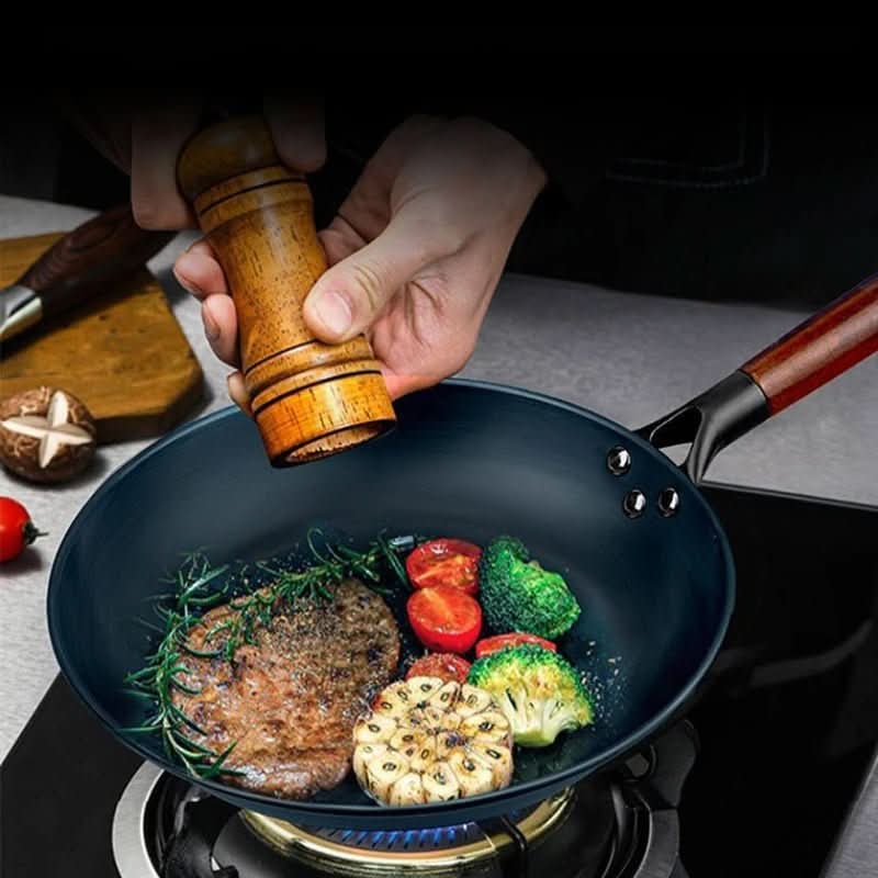 EmberCraft Cast Iron Pan, Robust Nonstick Frying Pan, Even Heat Distribution | Temsk