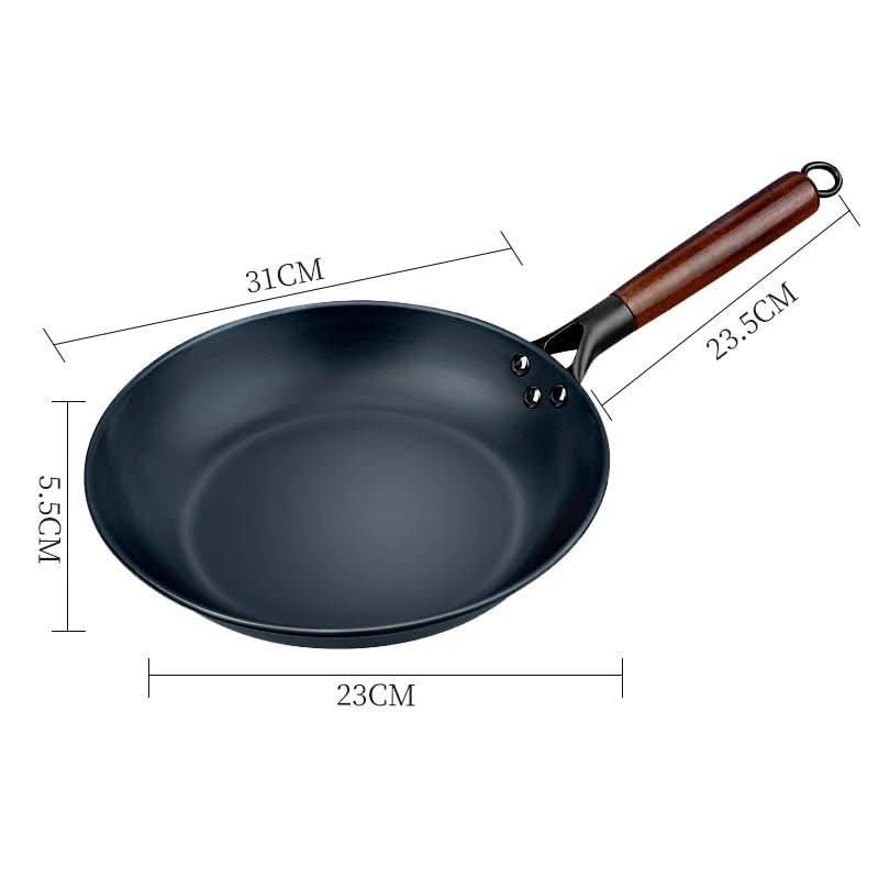 EmberCraft Cast Iron Pan, Robust Nonstick Frying Pan, Even Heat Distribution | Temsk