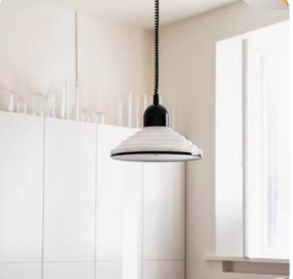 Aurelle Lume Cream Glass Chandelier With Parisian Glow | Snurv | Temsk