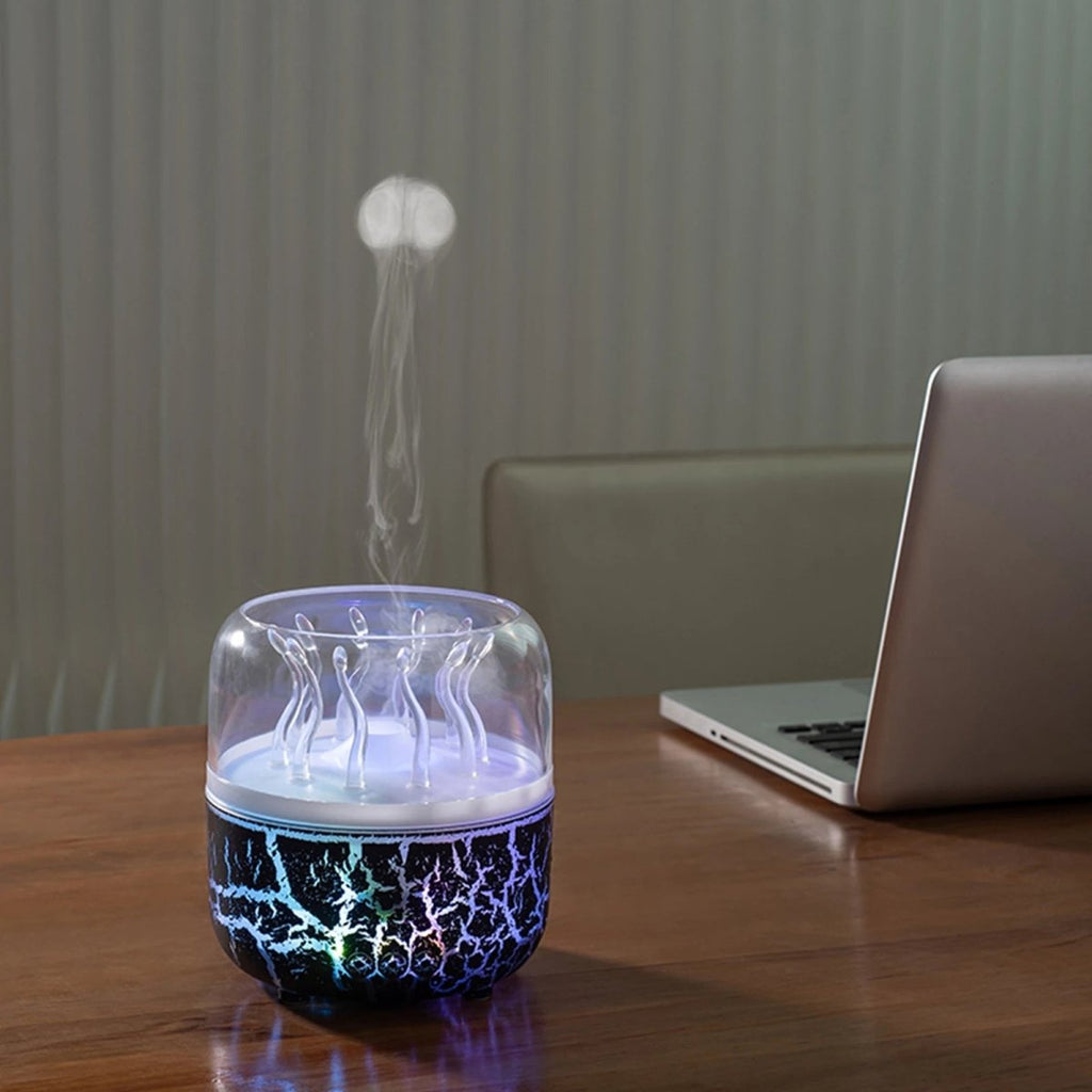 AquaGlow Jellyfish Aroma Humidifier With Timer 280 ml | Temsk