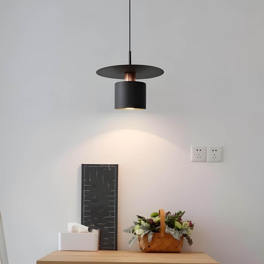Lumenara Linear Pendant Lamp Minimalist Sleek Contemporary Ceiling Light | Snurv | Temsk