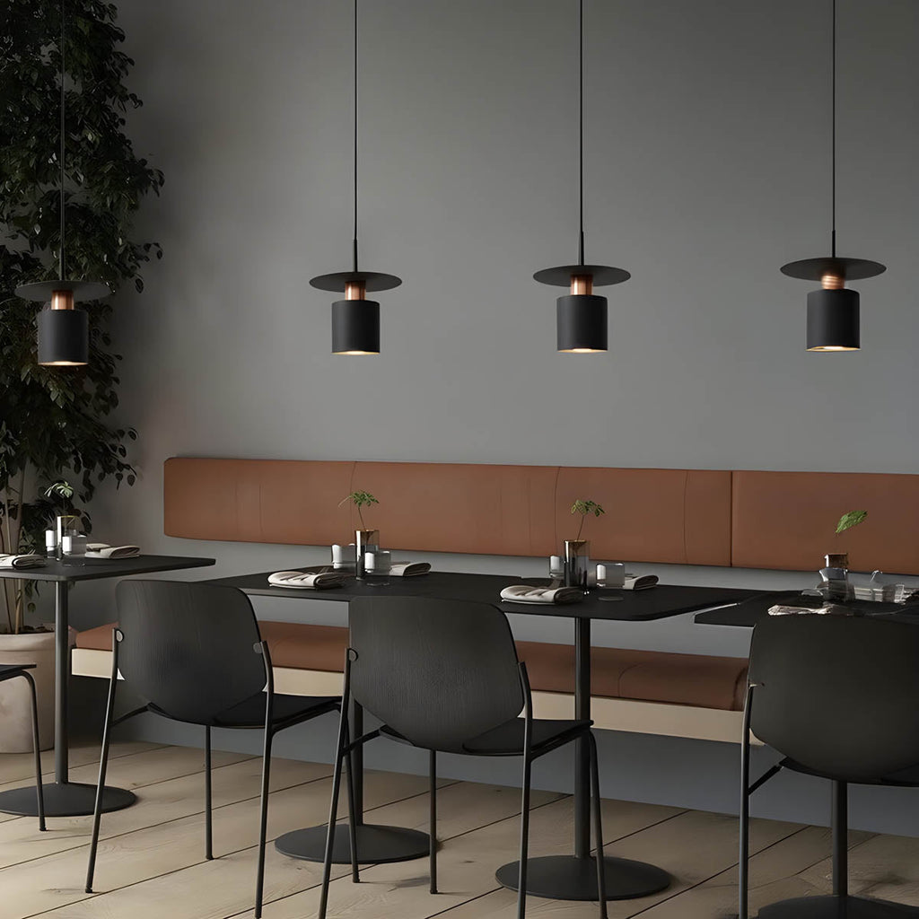 Moderne minimalistische Pendel-Deckenleuchte für zeitgenössische Innenräume | Temsk