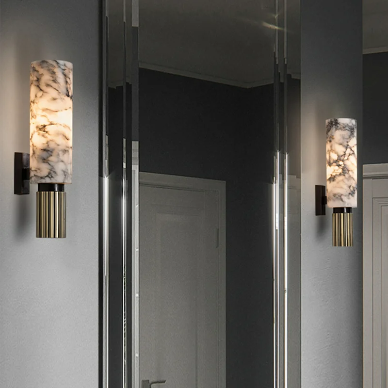 Corterra Marble Wall Light For Classic Home Decor Accent | Temsk