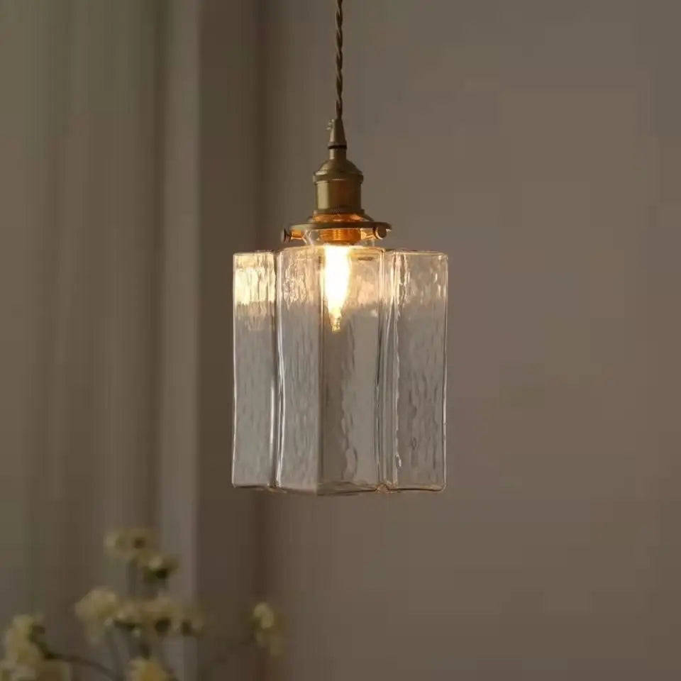 NovaHue Pendant Light In Vintage Glass Style For Home Decor | Temsk