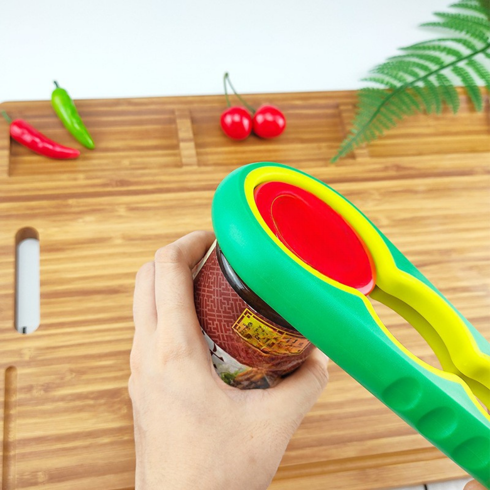 All In One Jar And Bottle Opener With Rubber Grip Handle | Temsk