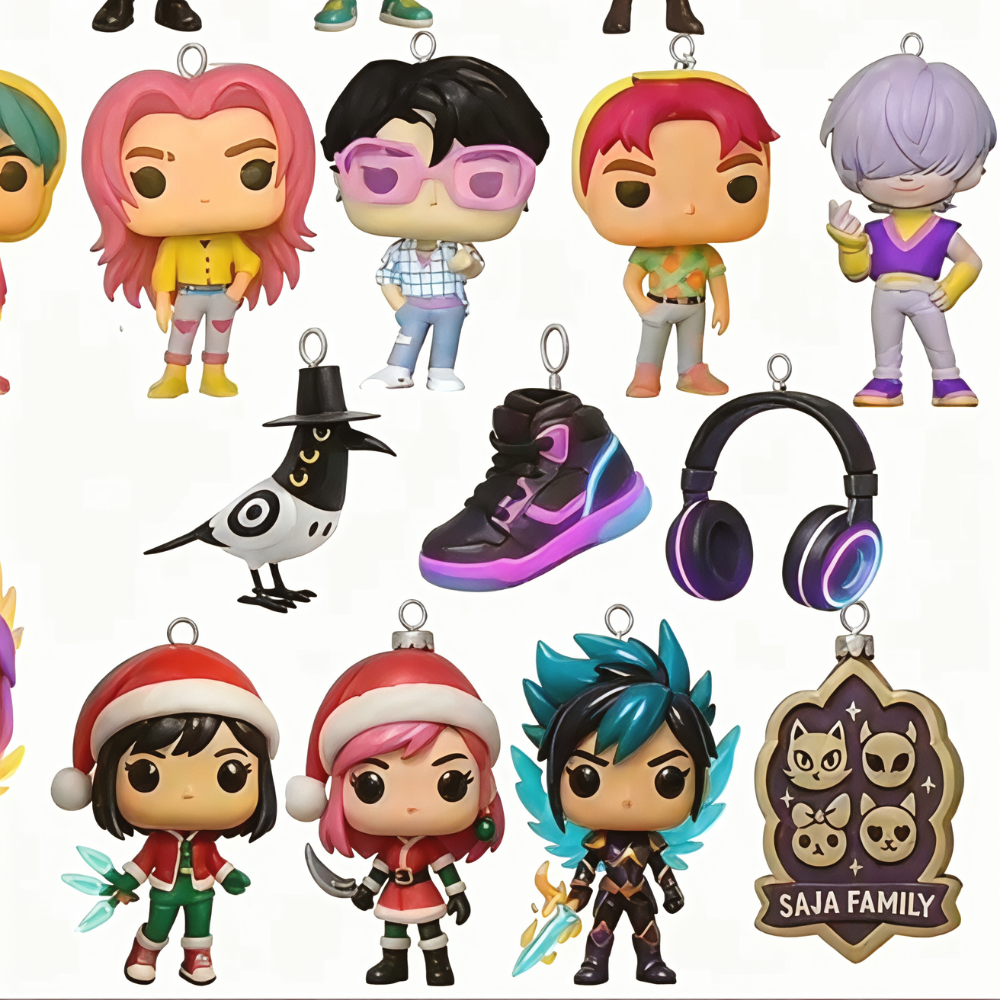 K Pop Anime Julekalender Med Daglige Gavefigurer | Temsk