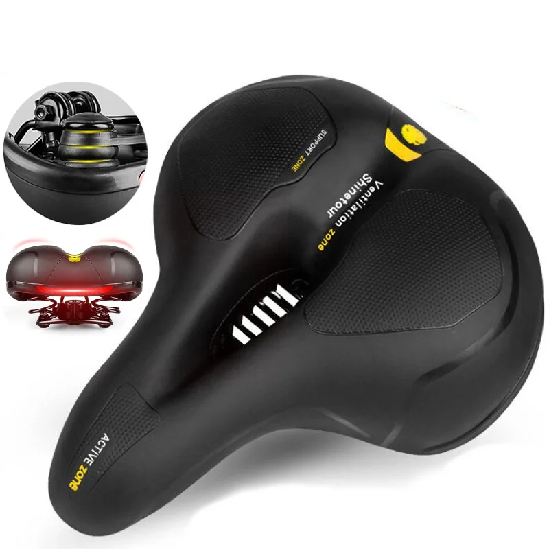EverStride Wide MTB Saddle For Comfort And Ventilation | Temsk