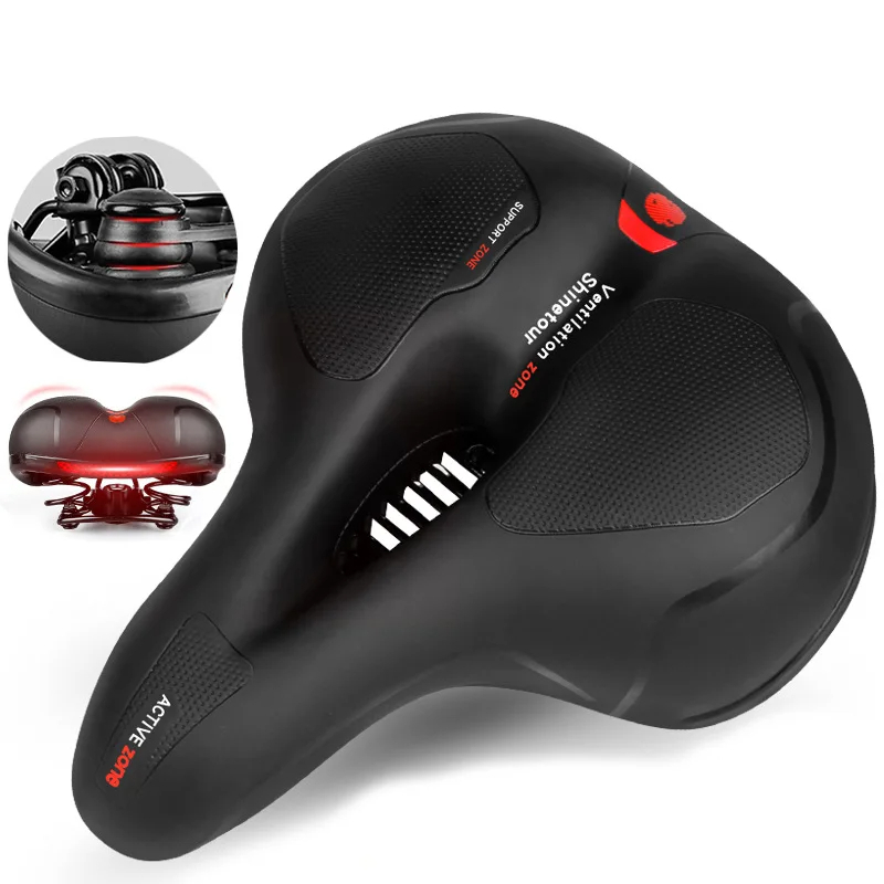 EverStride Wide MTB Saddle For Comfort And Ventilation | Temsk