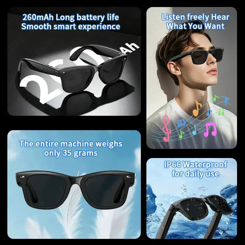 AstroLens AI Photography Sunglasses With Translation And High Quality Camera | Temsk