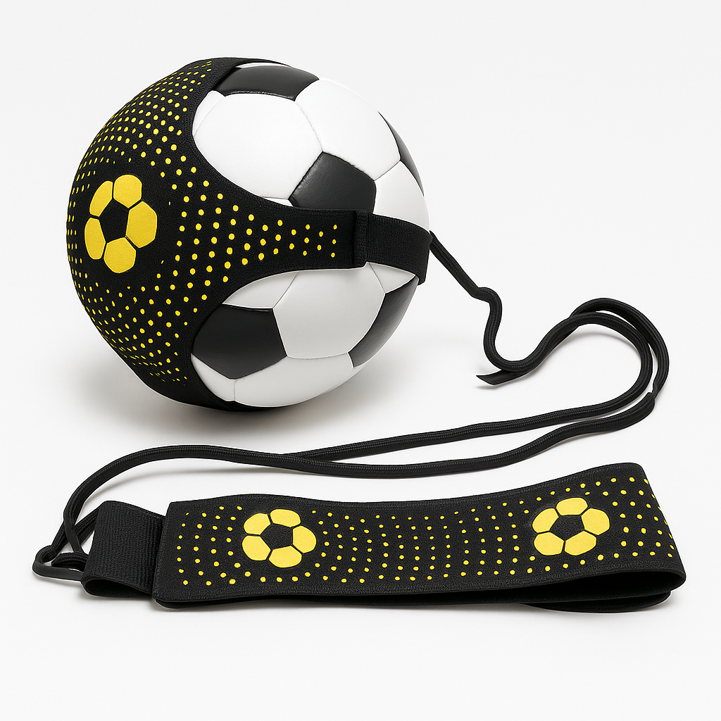 Kids Solo Soccer Drill With Rebound Belt For Accurate Passing | Temsk