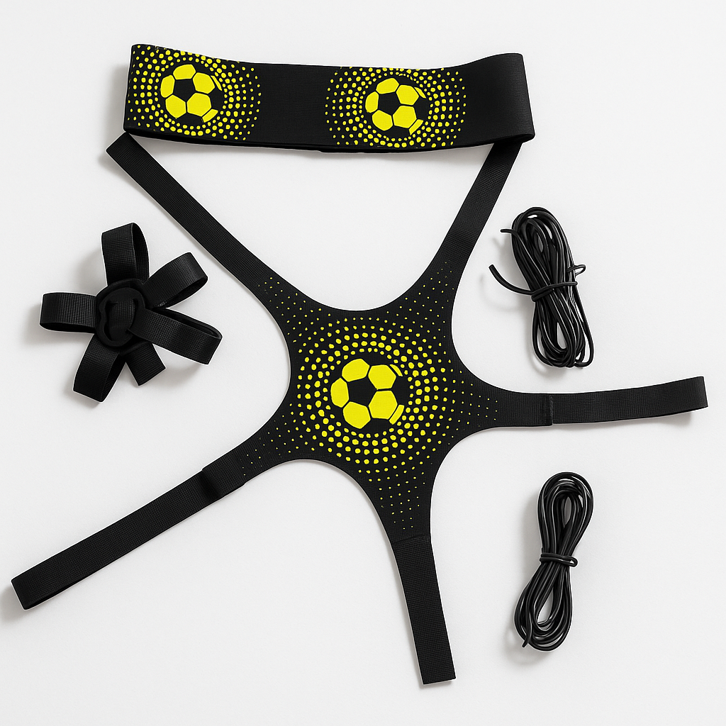 Kids Solo Soccer Drill With Rebound Belt For Accurate Passing | Temsk