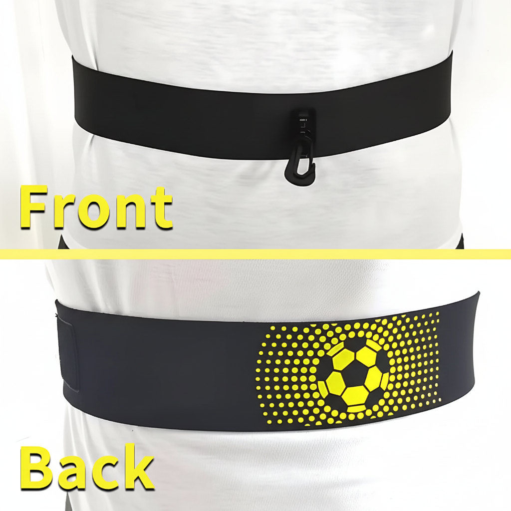 Kids Solo Soccer Drill With Rebound Belt For Accurate Passing | Temsk