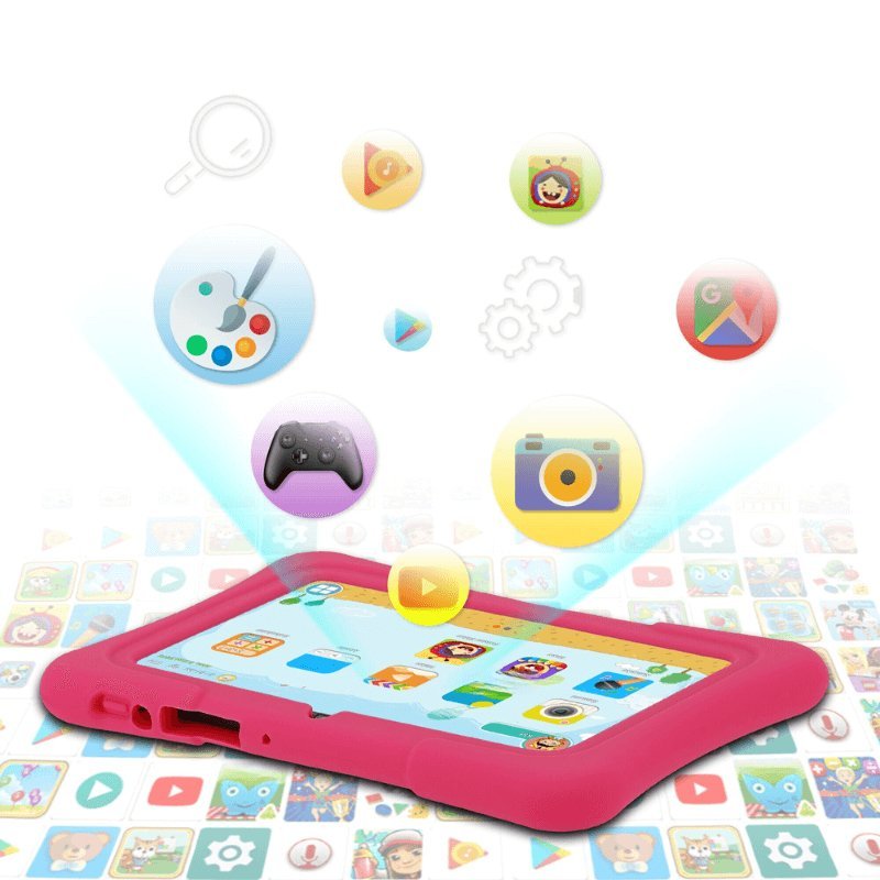 NovaLearn 7 Inch Kids Tablet With Dual Camera And 32 GB Storage | Temsk