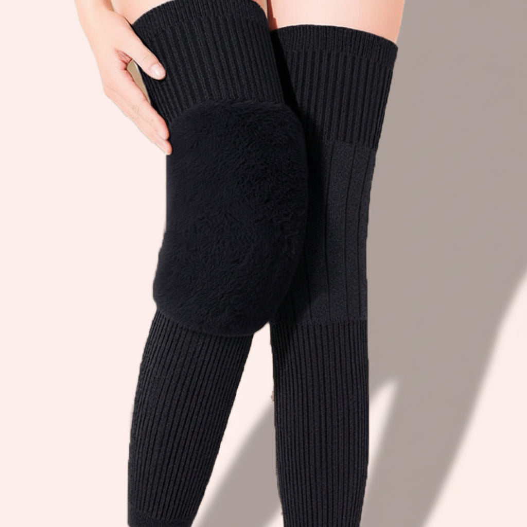 Knee Pads For Winter Warmth With Breathable Flexible Protection | Temsk