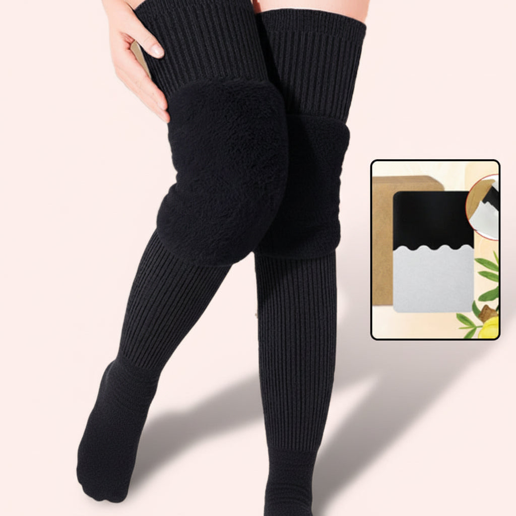 Knee Pads For Winter Warmth With Breathable Flexible Protection | Temsk